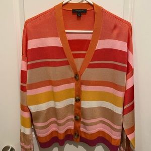 Ann Taylor Cardigan. Never Worn. Petite Large. Rayon Blend.